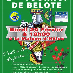 Tournoi de Belote 2024 (CLOSE)